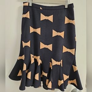 Eva Franco fit and flare skirt
